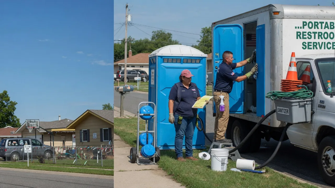Portable Toilet Rental in Napoleon, IN near me